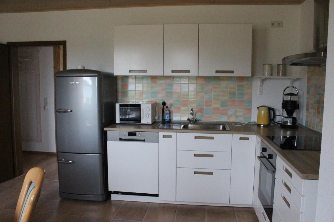 Ferienwohnung Landsburgblick Neuental Eksteriør bilde