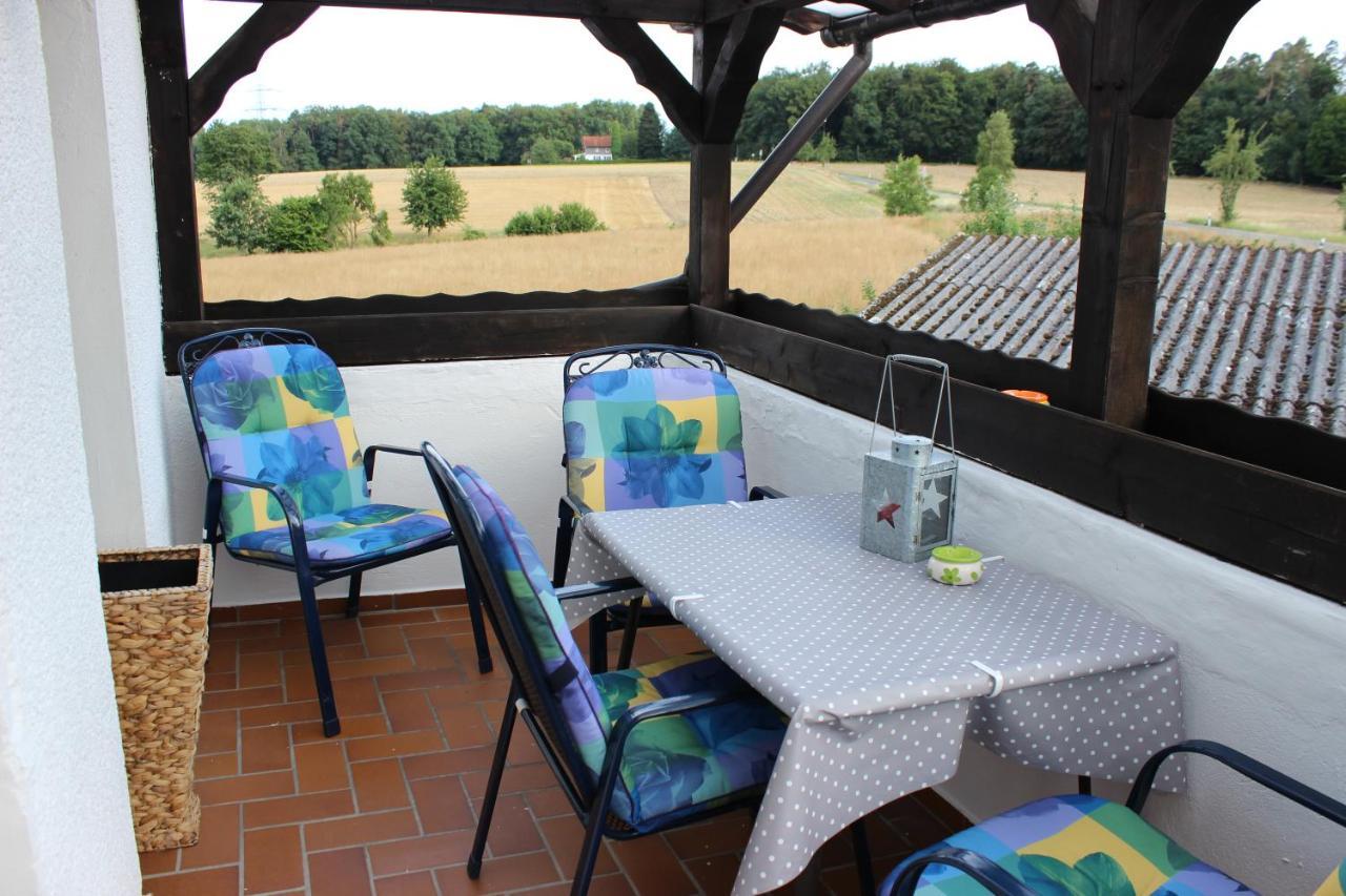Ferienwohnung Landsburgblick Neuental Eksteriør bilde