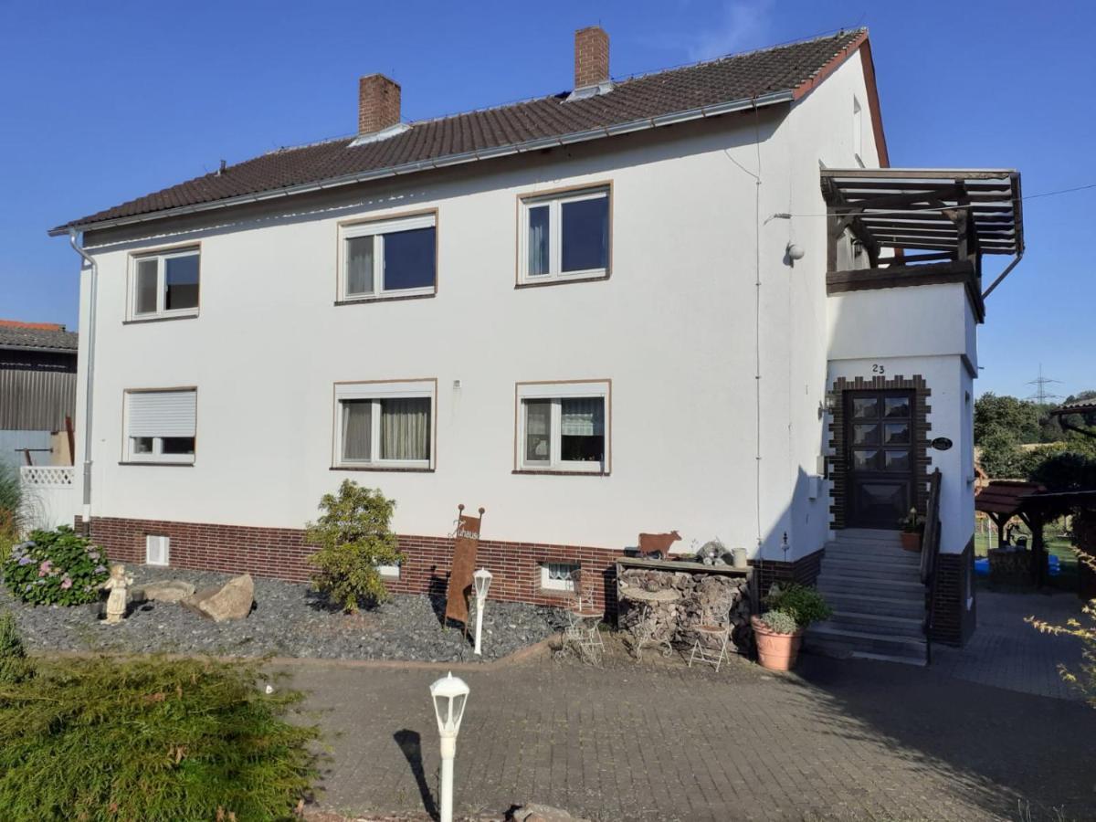 Ferienwohnung Landsburgblick Neuental Eksteriør bilde